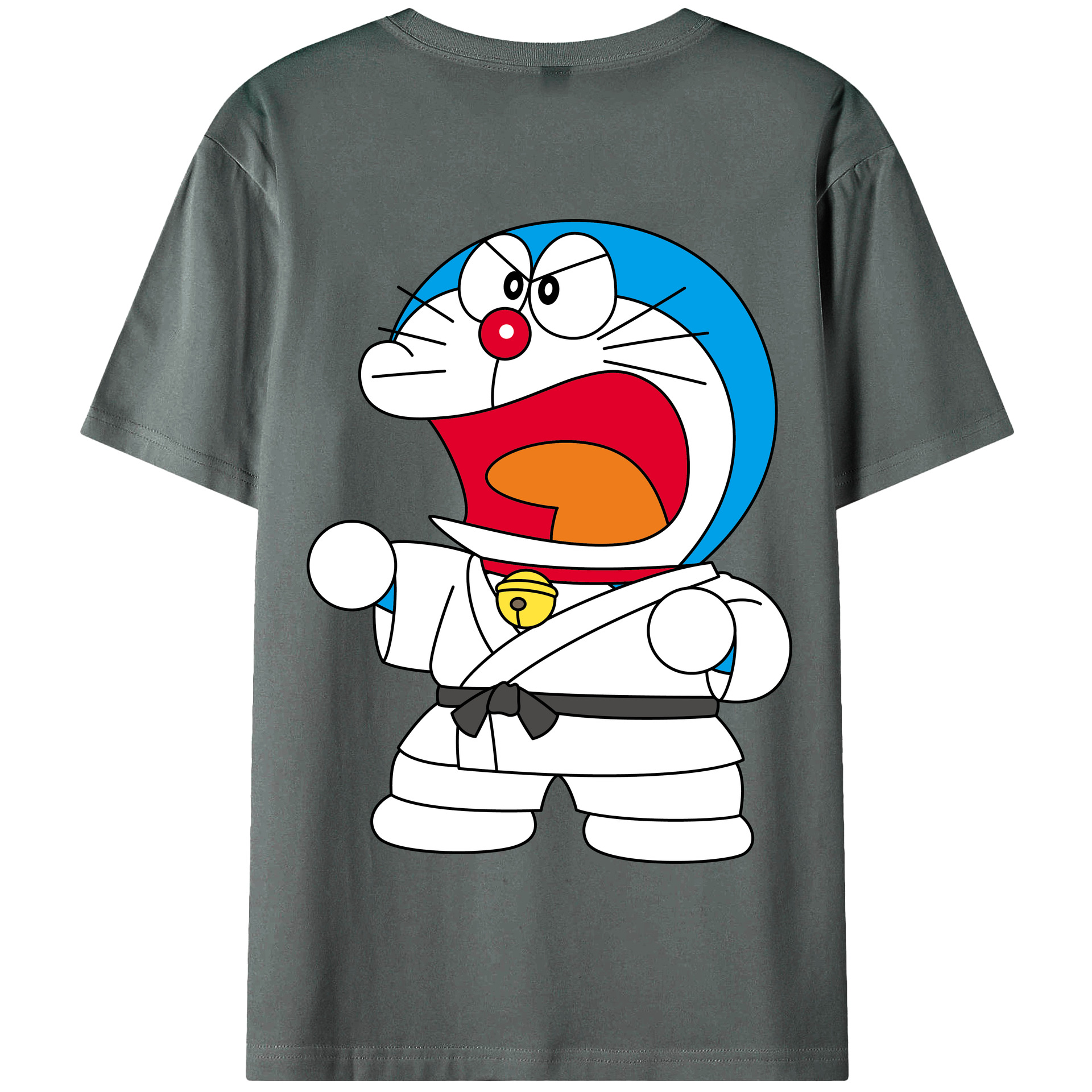 （画像用） ドラえもん Doraemon 綿100％半袖Tシャツ（背面プリント）